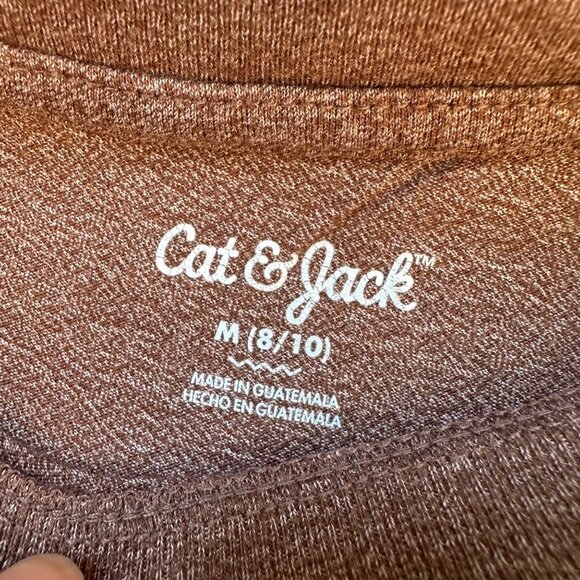 Cat & Jack Brown Monster Truck Graphic Boys T-Shirt M 8/10 Cotton Blend - Picture 2 of 4